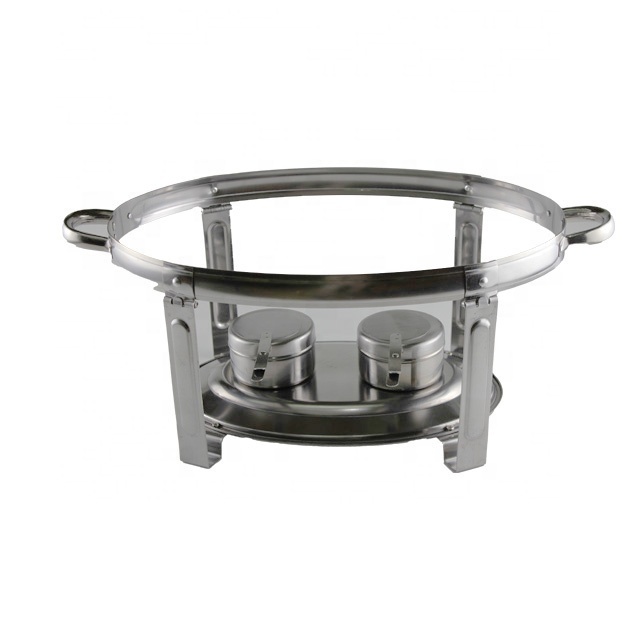 Oval stainless steel buffer alcohol furnace wholesale chafing dishes