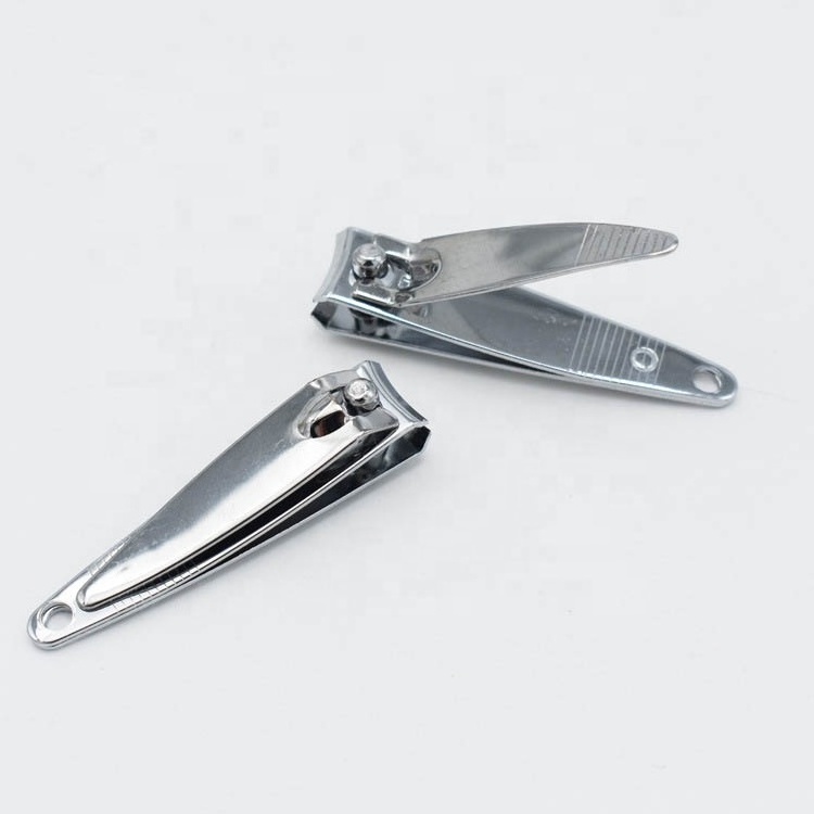 Factory Supplier Cheap Nail Clipper Bulk Packaging Carbon Steel Silver Small Nail Cutter Portable Finger Nail Clipper