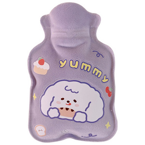 1Pc Lovely Cartoon Hand Po Warm Water Bottle Mini Hot Water Bottles Portable Hand Warmer Girls Pocket Hand Feet Hot Water Bags