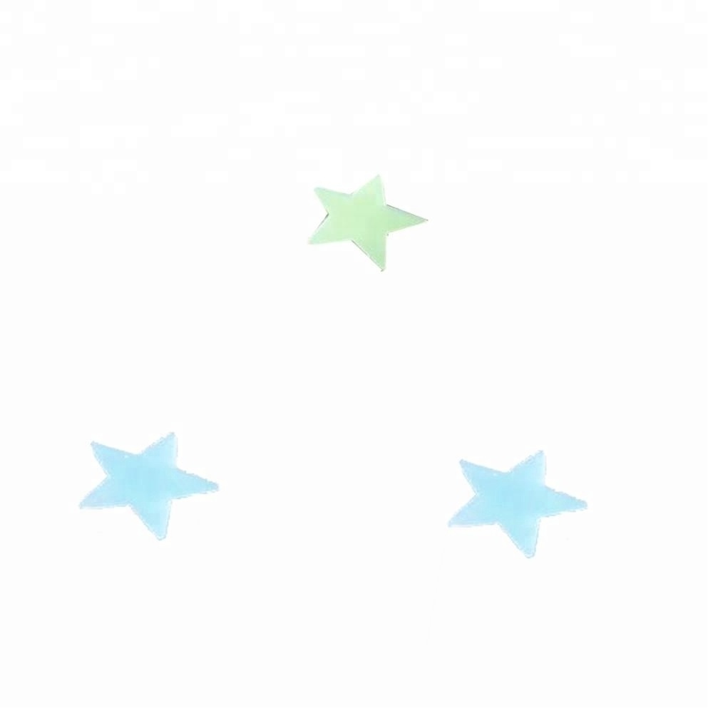 3D Fluorescent Star Wall Sticker For Kids room Glowing