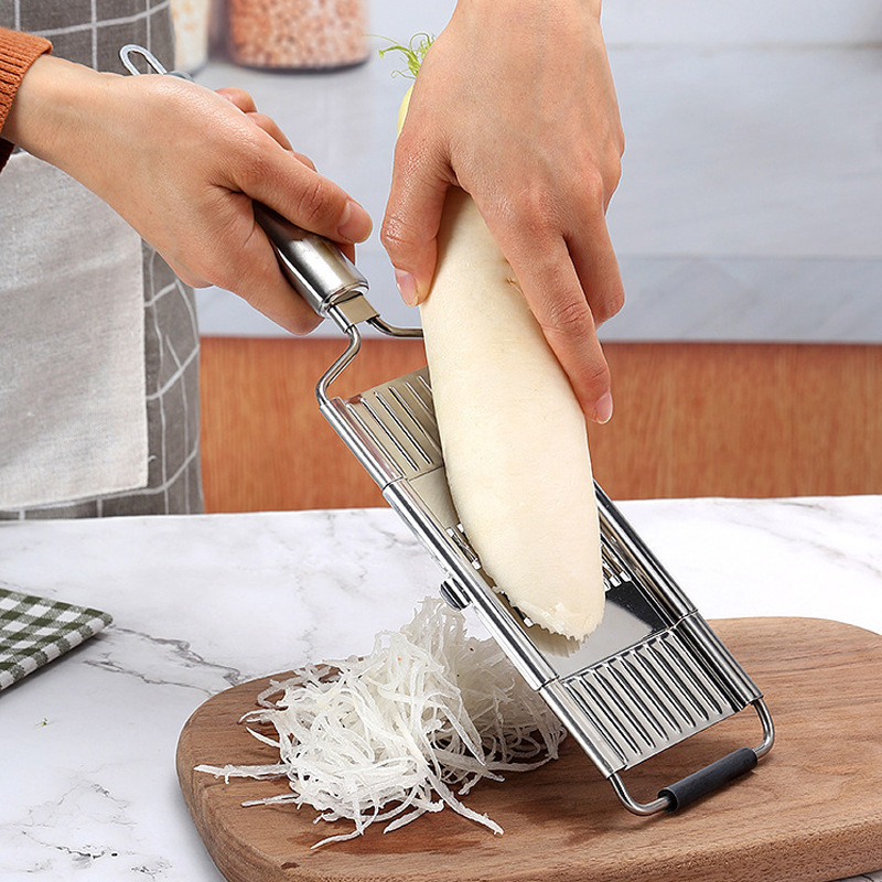 Hot Multi-functional Plate Zester Vegetable Slicer Grater Chopper 3 or 4 in 1 Cheese Stainless Steel Grater