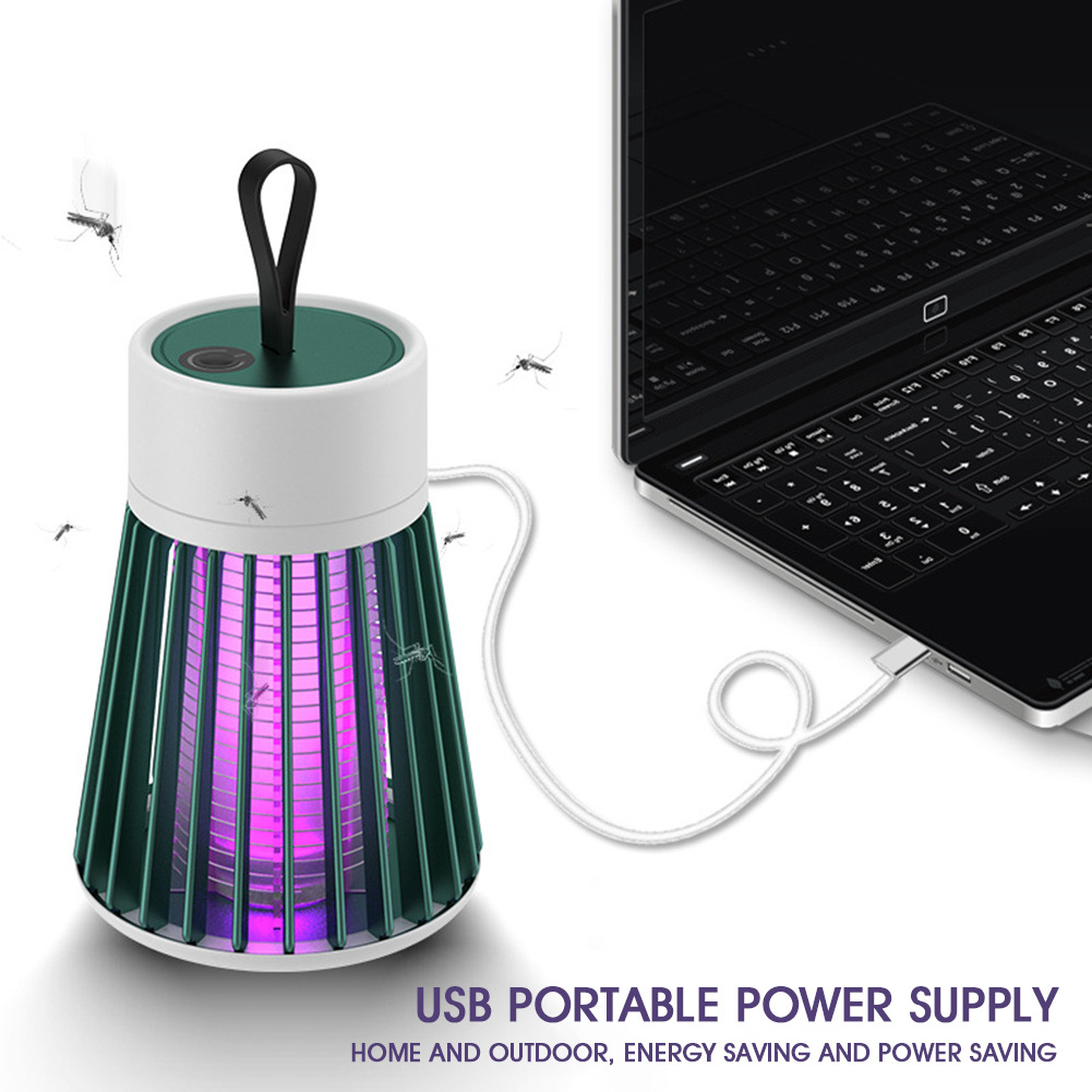 Electric Mosquito Killer LED UV Repellent Lamp Portable USB Recharge Trap Fly Bug Insect Killers for Home Pest Control Repellent