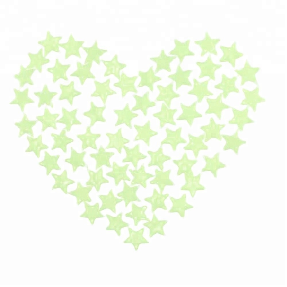 3D Fluorescent Star Wall Sticker For Kids room Glowing