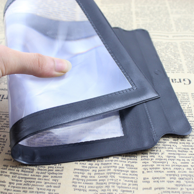 A4 Lenses Large Sheet Magnifier Magnifying Glass Book Reading Lens Page Glass Lens Magnification Aid Fresnel Lentes Magnifier