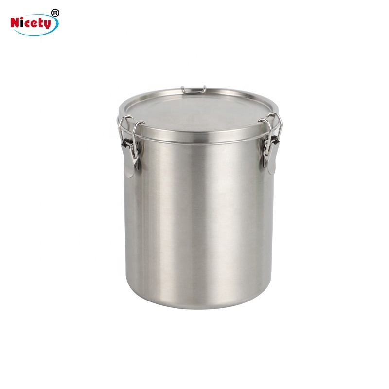 Canister Sets for Kitchen Counter Stainless Steel Airtight Storage jars Storage can for sugar tea candy and spice