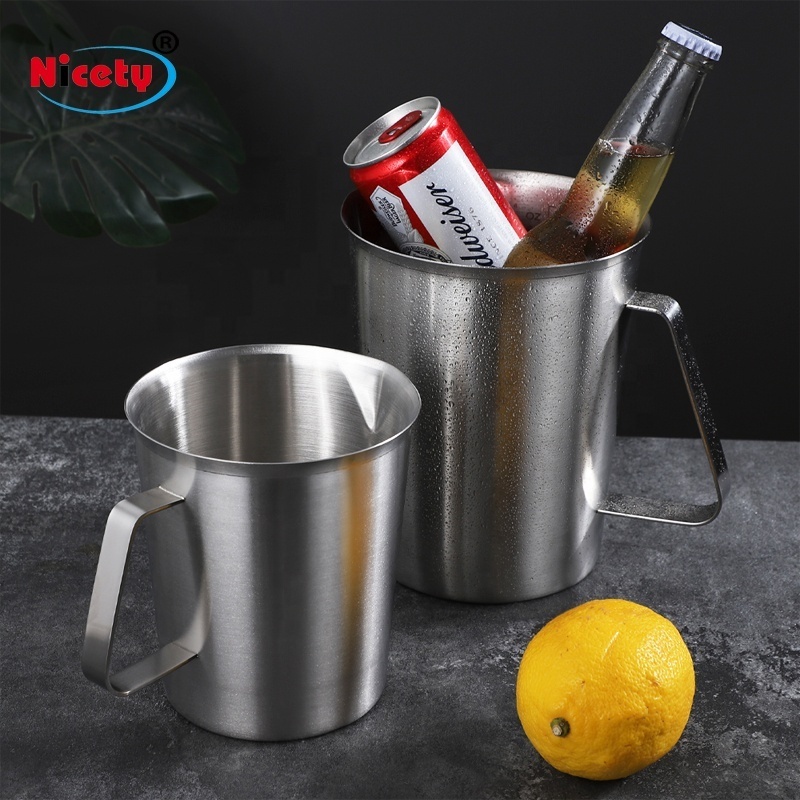 Stainless steel measuring cup  with handle  cup milk tea coffee measuring jug