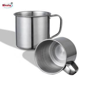 portable stainless steel kids drinking cups for camping portable beer tea coffee water cups for outdoor customizable water cup