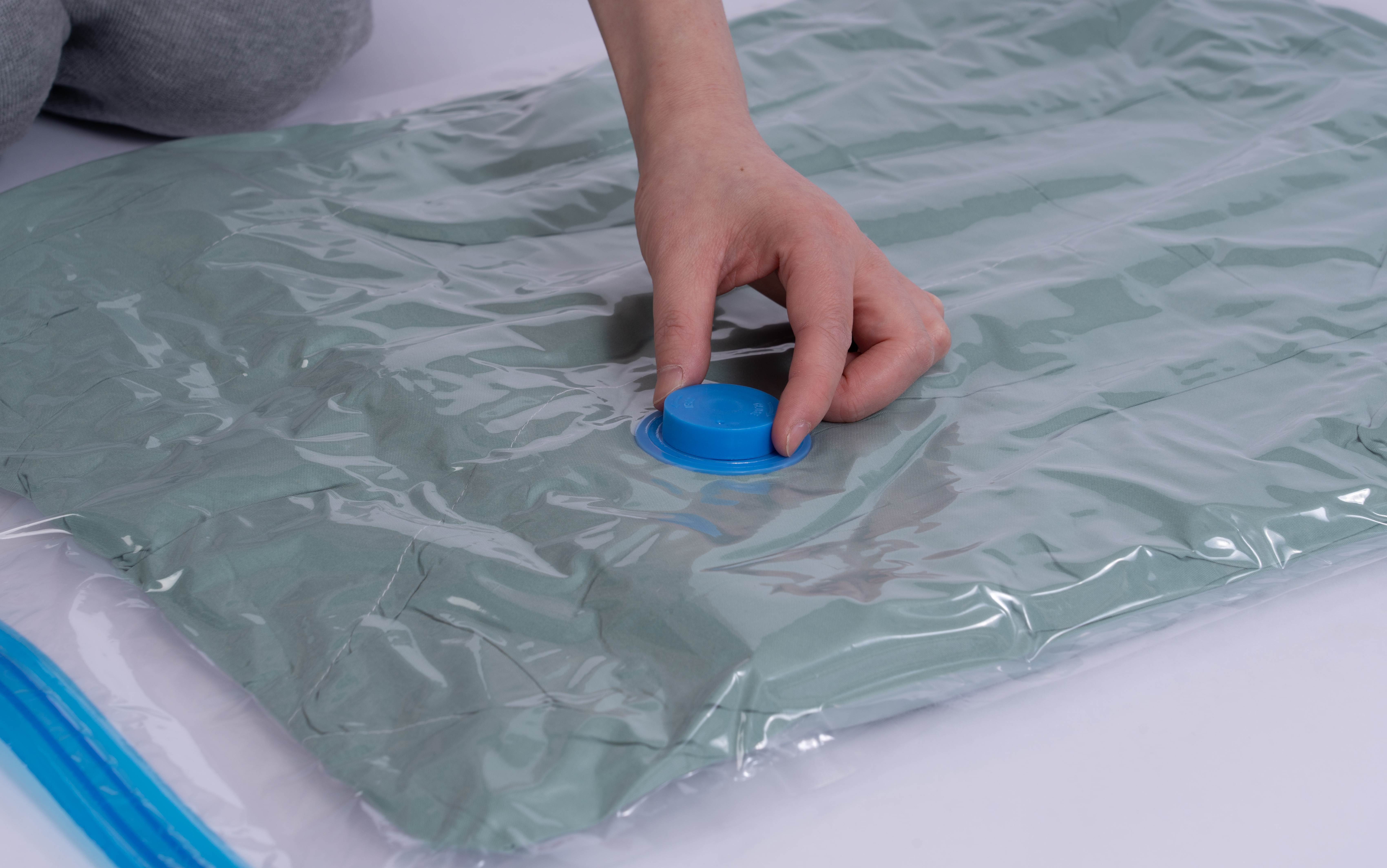 Dust-proof Vacuum Seal Storage Bag Plastic Clothes Bag Compression Storage Bag Bedding Organizer Space Saver Storing