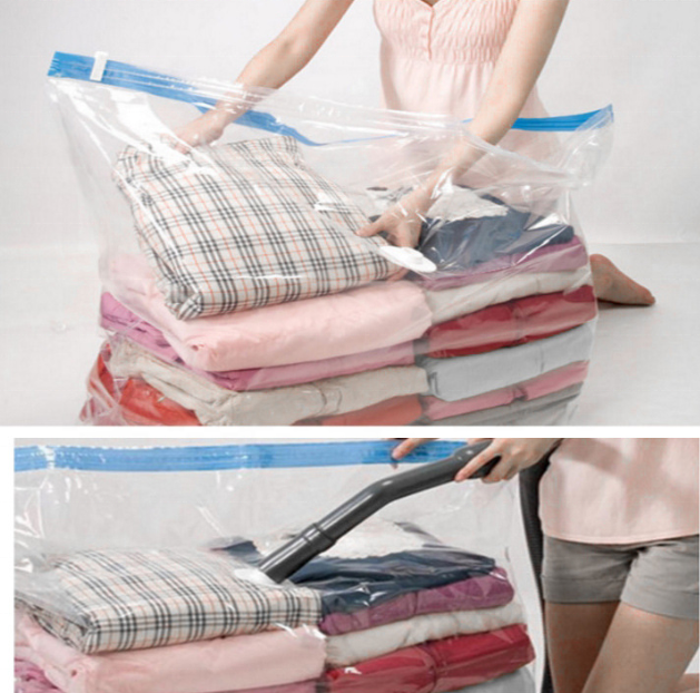 Plastic 5 layers PA waterproof compressed bag vacuum packaging storage bag clothing household clothing organizer