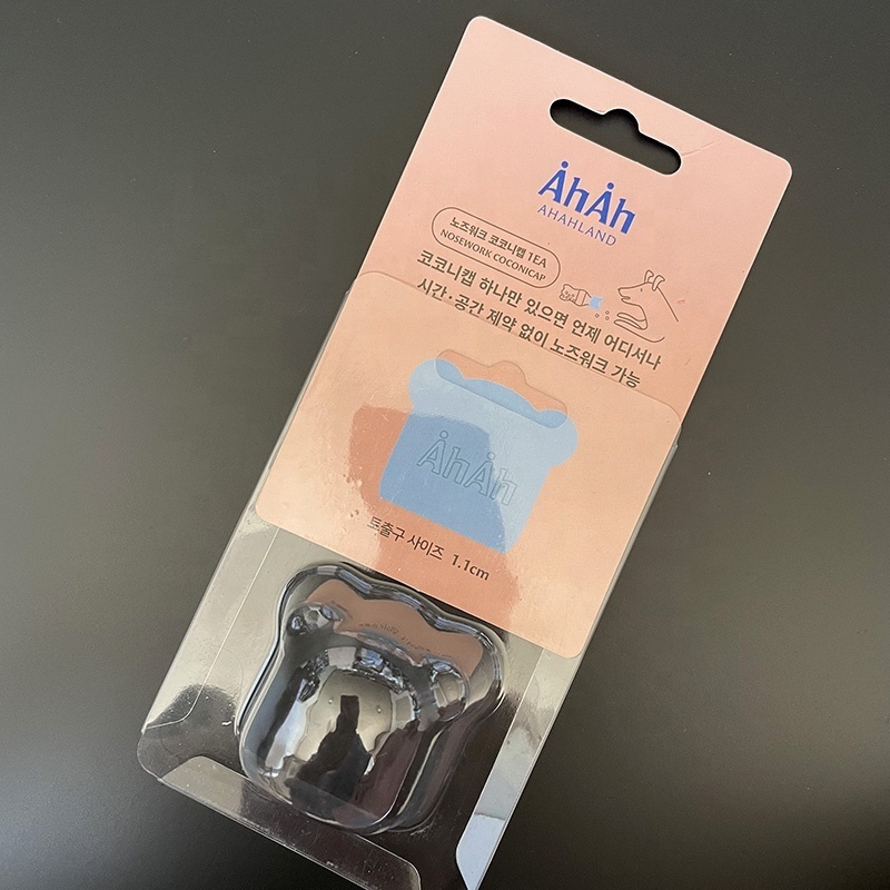 Clear PET plastic sliding blister packaging for toy