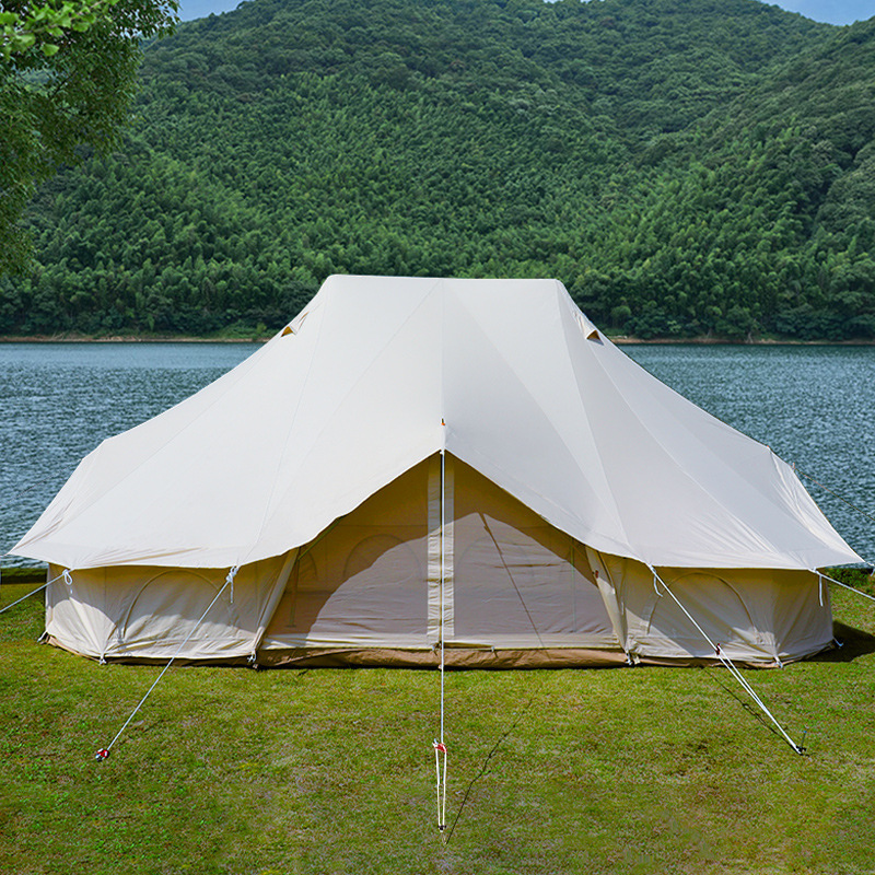 Factory camping Yurt outdoor camping 3 doors 24 square rain and sun protection and wind resistant tent