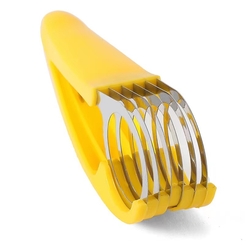 Wholesale Hot Sale Free Hands And Convenient Kitchen Gadgets Slice Artifact Fruit Banana Slicer Banana Slicing Knife