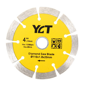 4" Diamond Circular Saw Blades 110MM Cutting Wheels For Angle Grinder Ceramic Tile Granite Marble Stone Cutting Tools Disc