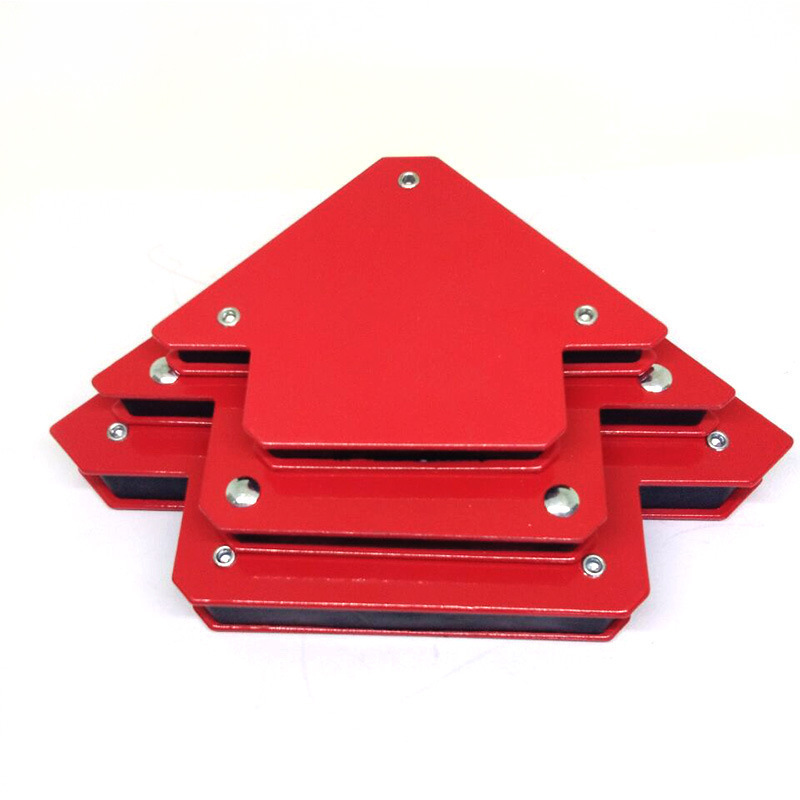 Heavy Type Triangle Welding Holder Arrow Positioner Fixer Locator without Switch  magnetic fixed angle tool 25 50 75 LBS