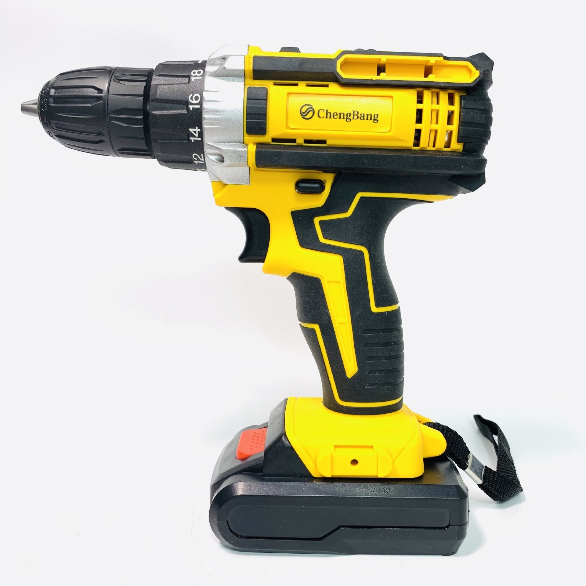 21V Rechargeable Cordless Impact Drill Set Multifunctional Battery Electric Hand Drill Home Portable Power Screwdriver Tool Kits