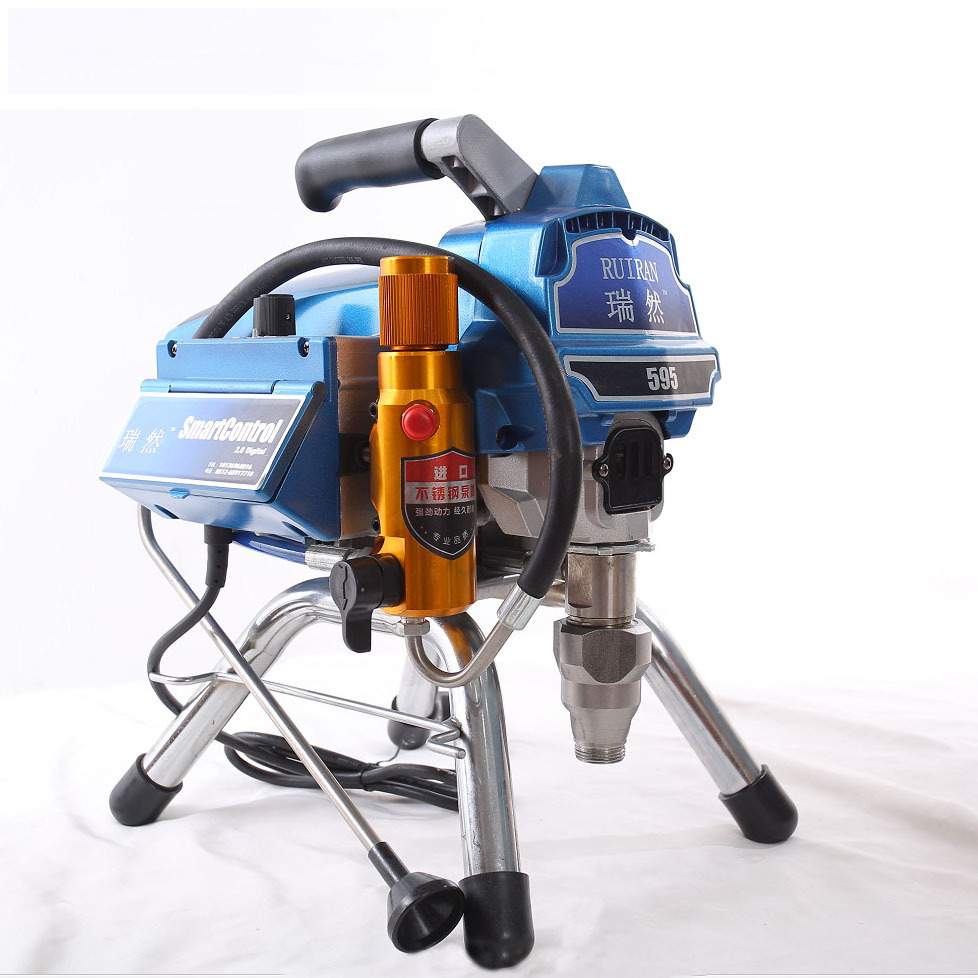 3000W Strong Power Airless Paint Sprayer Electric Paint Airless Sprayer 210bar High Pressure Painting Machine With Air Spray Gun