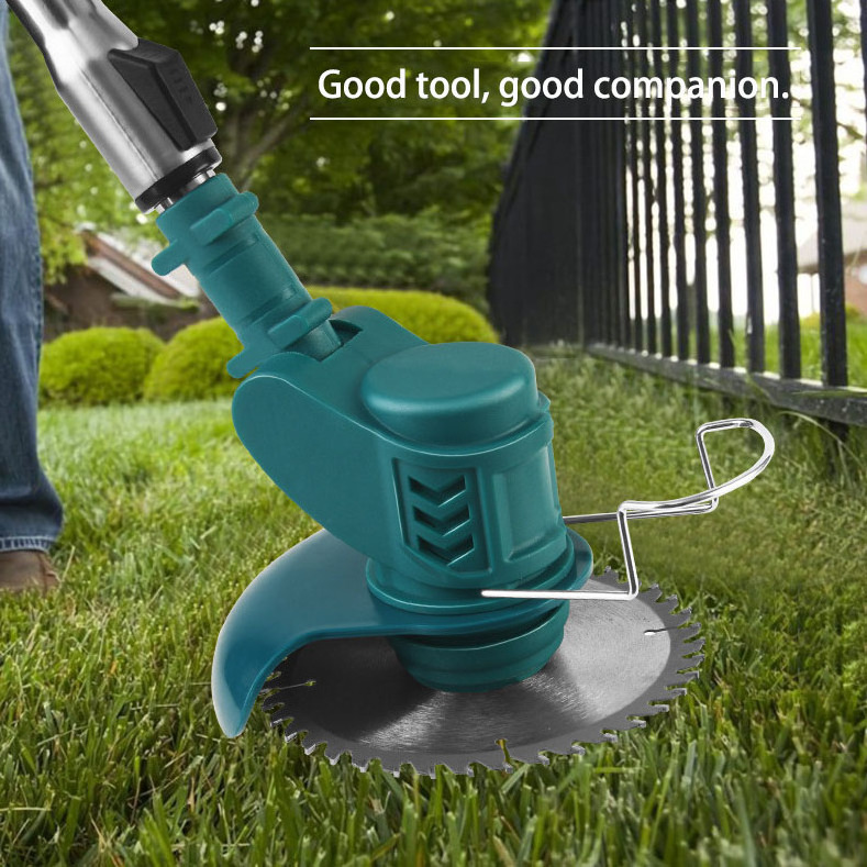 650W High Power Cordless Electric Grass Trimmer Multifunctional Garden Lawn Mower Rechargeable Battery Portable Grass Cutter