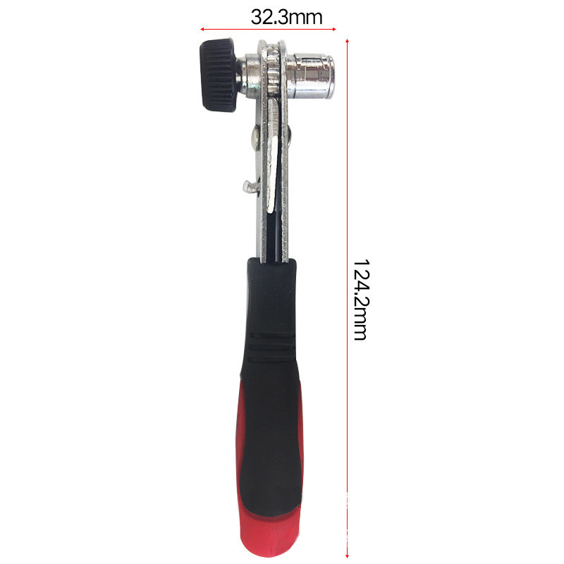 ratchet semi-automatic screwdriver rod rapid wrench spanner spinner 6.35mm quick socket wrenches screw driver 1/4