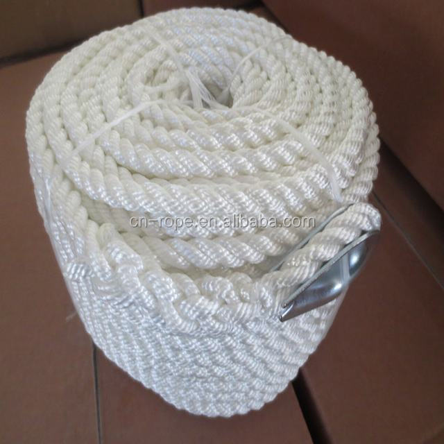 price of mooring rope coloured 20mm nylon rope used ship rope