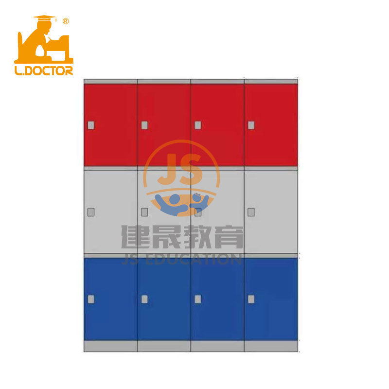 JS wholesale ABS plastic storage locker for school