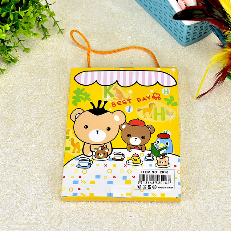 School Supplies Cartoon Stationary Set Box Kids Custom Cute Stationary School Gift 6-piece Creative Student Pencil Set