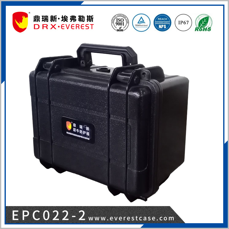 TOP Quality NINGBO EVEREST EPC022-2 Small Round Plastic Scooter Bicycle Hard Waterproof Abs Music Instruments Travel Case