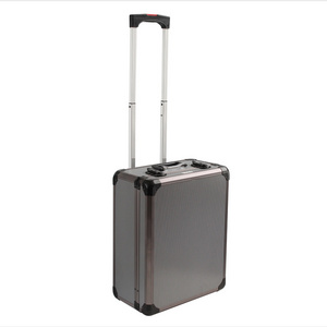 APC012 EVEREST Custom Aluminum Hard Case Trolley Case with Custom Foam for Device