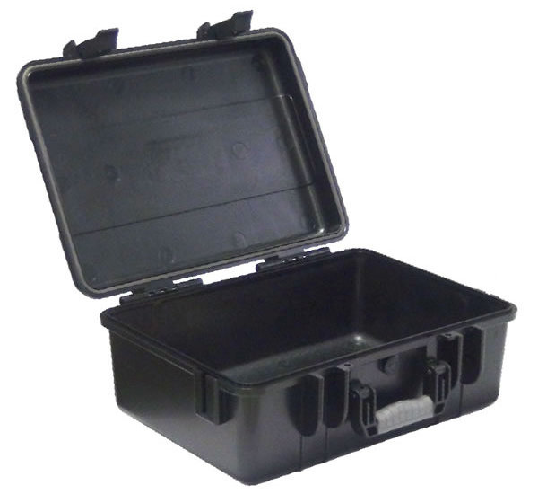 Durable ABS / PP Material Equipment Carrying and Protective Case IP67 Black Waterproof Hard Plastic Case with Foam