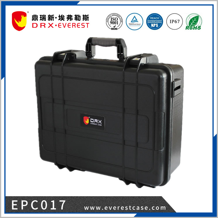 Factory IP67 plastic case Waterproof Shockproof hard plastic carrying tool case with Pick and Pluck foam