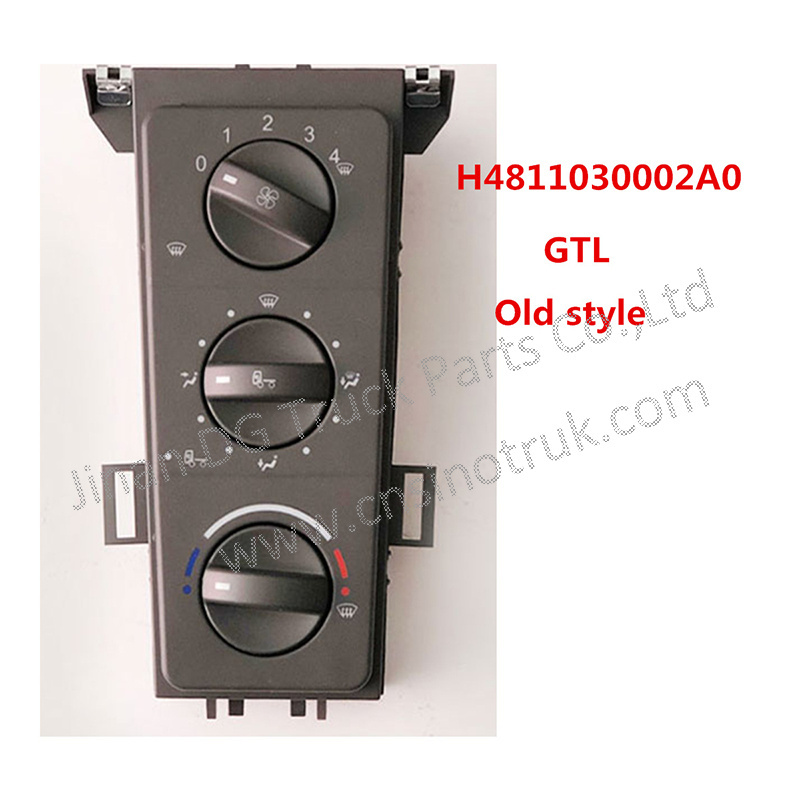 Air Conditioning Panel For Foton Auman EST GTL ETX Heating Switch Knob H081100000029 1B24981120027 H1811030001A0 H4811030004A0 H