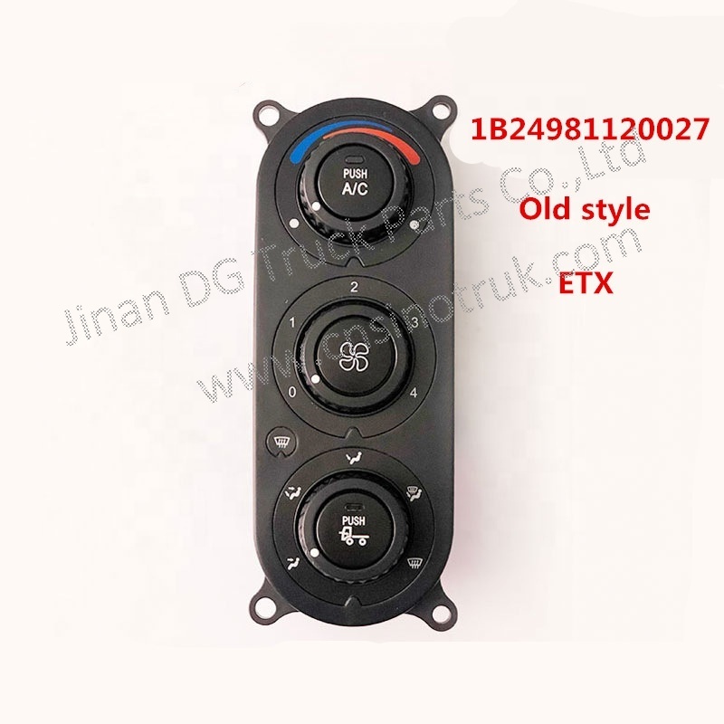 Air Conditioning Panel For Foton Auman EST GTL ETX Heating Switch Knob H081100000029 1B24981120027 H1811030001A0 H4811030004A0 H