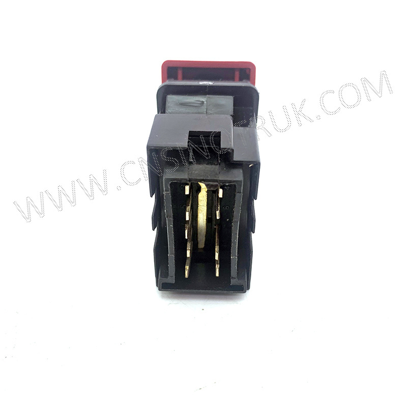 Shacman original factory hazard alarm switch - DZ96189584605