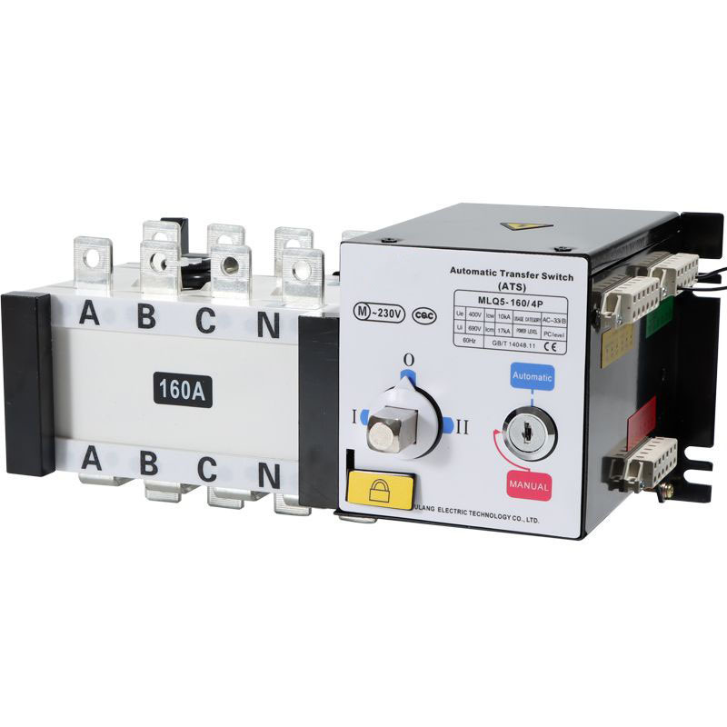 ATS 4P  Automatic Transfer Switch for Generator manual transfer switch 160A 4 Pole  Automatic transfer switching ats Interruptor