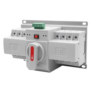 factory price ATS Automatic Transfer Switch dc 63A 3P three phase 3 position  change over switch