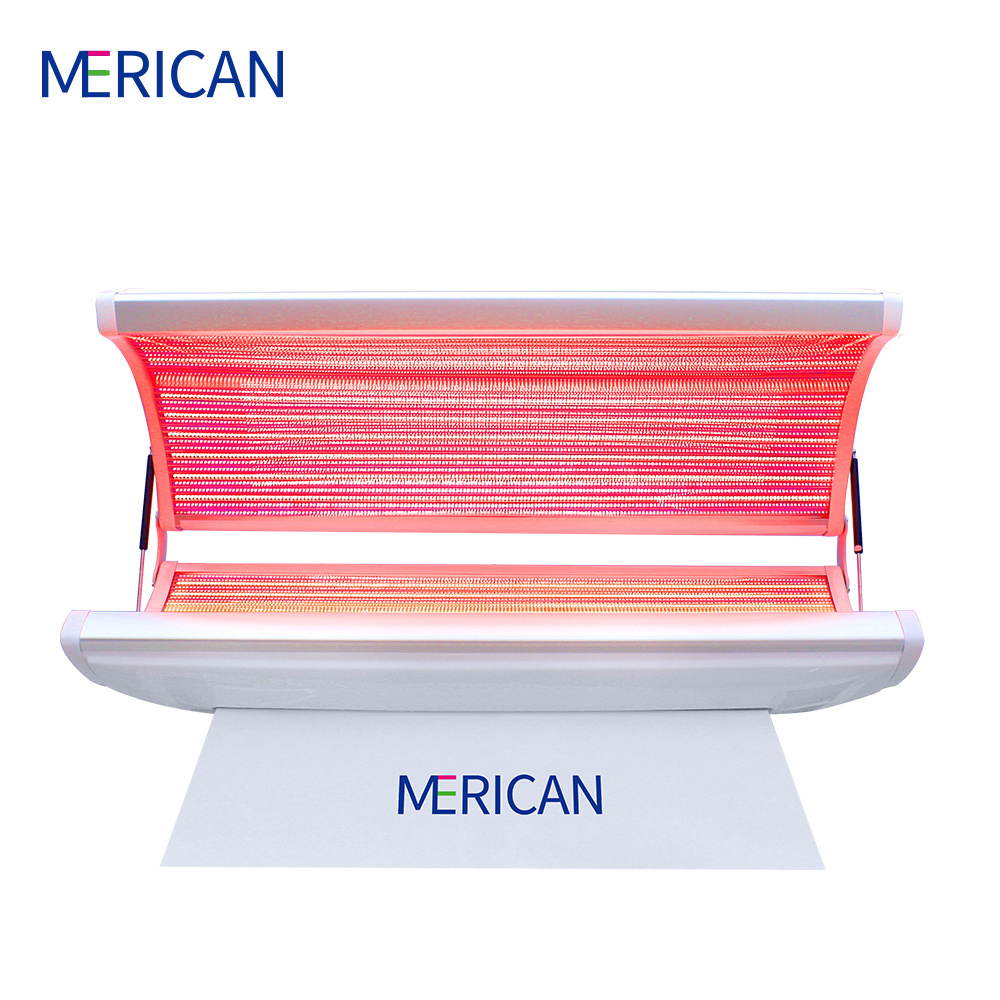 Wholesale photobiomodulation infrared light therapy skin red light therapy bed 633 660 850nm anti aging red light therapy pod