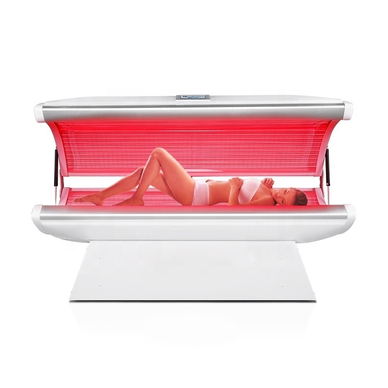 Wholesale photobiomodulation infrared light therapy skin red light therapy bed 633 660 850nm anti aging red light therapy pod