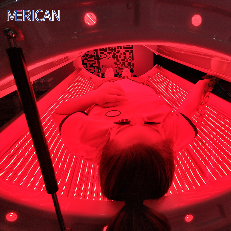 Home Use Full Body Red Light Therapy Canopy For Health and Beauty Red Light Capsule LED  Light Therapy Near Infrared Bed