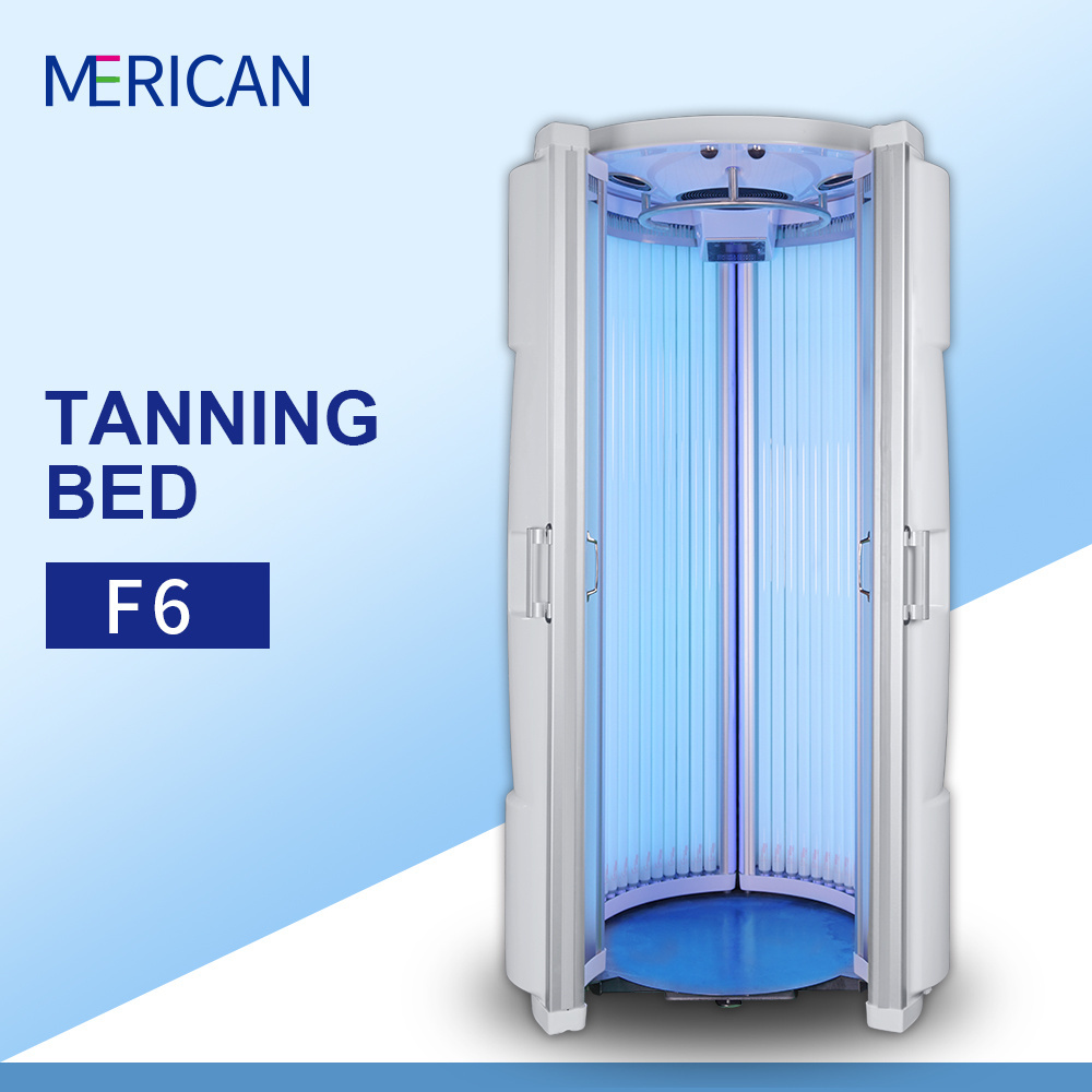 CE Approved Stand Up Tanning Bed /Vertical Sunbed /Solarium Tanning Machines solar cabinet  For Sale