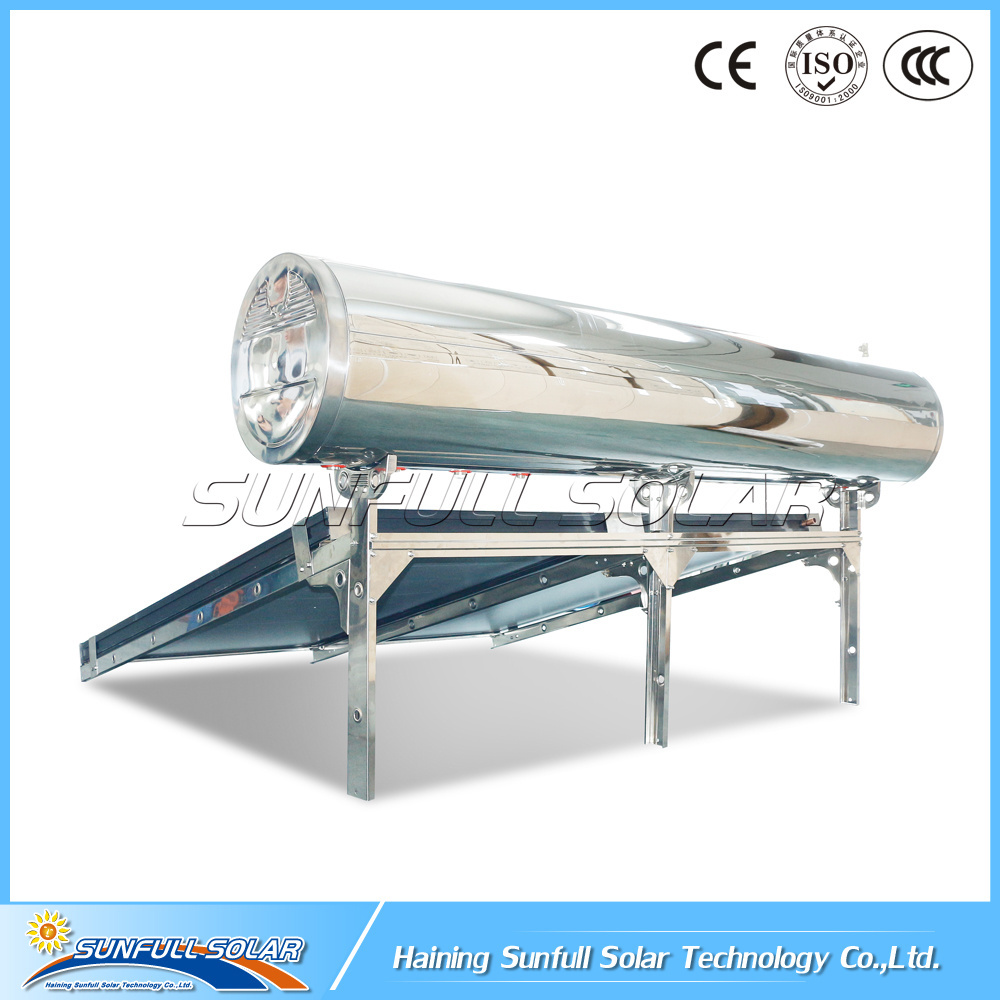 Complete chauffe eau solaire thermodynamique 100L 150L 200L 300 Liter Solar geyser High Pressure Flat Plate Solar Water Heater