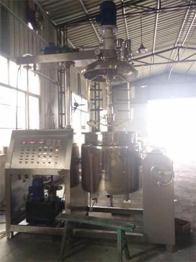 Automatic vacuum homogenizing emulsifier/cake gel emulsifier making machine/chemical machinery equipment