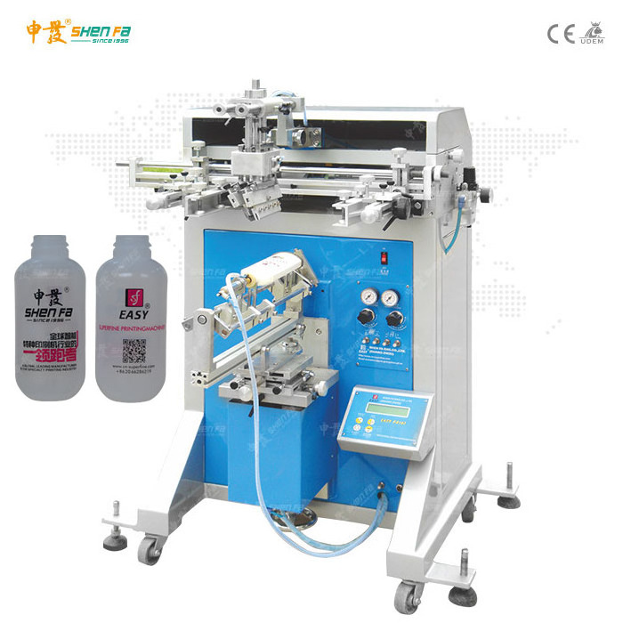 Cylindrical bottle manual Screen Printing Machine for sale