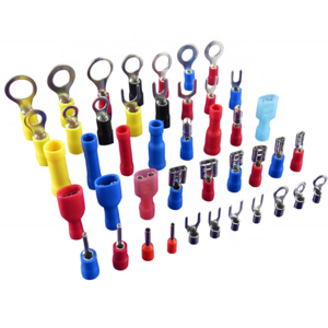 Terminales Para Cable,QWT PVC Nylon pre-insulated ring spade y u pin shape electrical cable crimp connector terminals from china