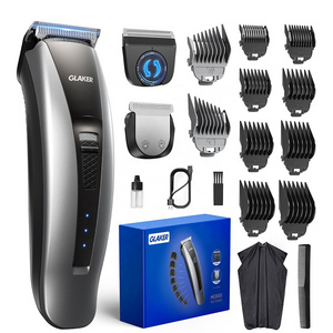 GLAKER GL HC2022 2 Detachable Blades & Turbo Motor Hair Clippers for Men