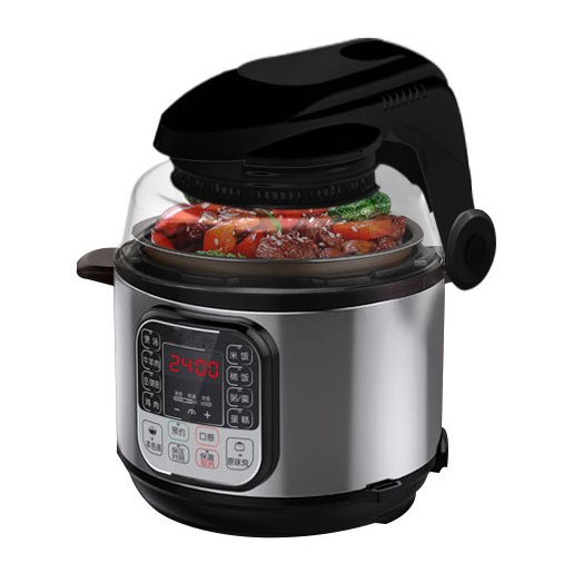 New Design Pressure Cooker and Air Fryer 2 in 1 Function Two in One Design Electric Aluminum OEM Stainless Steel Rice Cooker 220