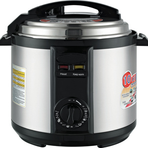 Model No.TP-04 10L 1600W multi function commercial pressure cooker ZPC08