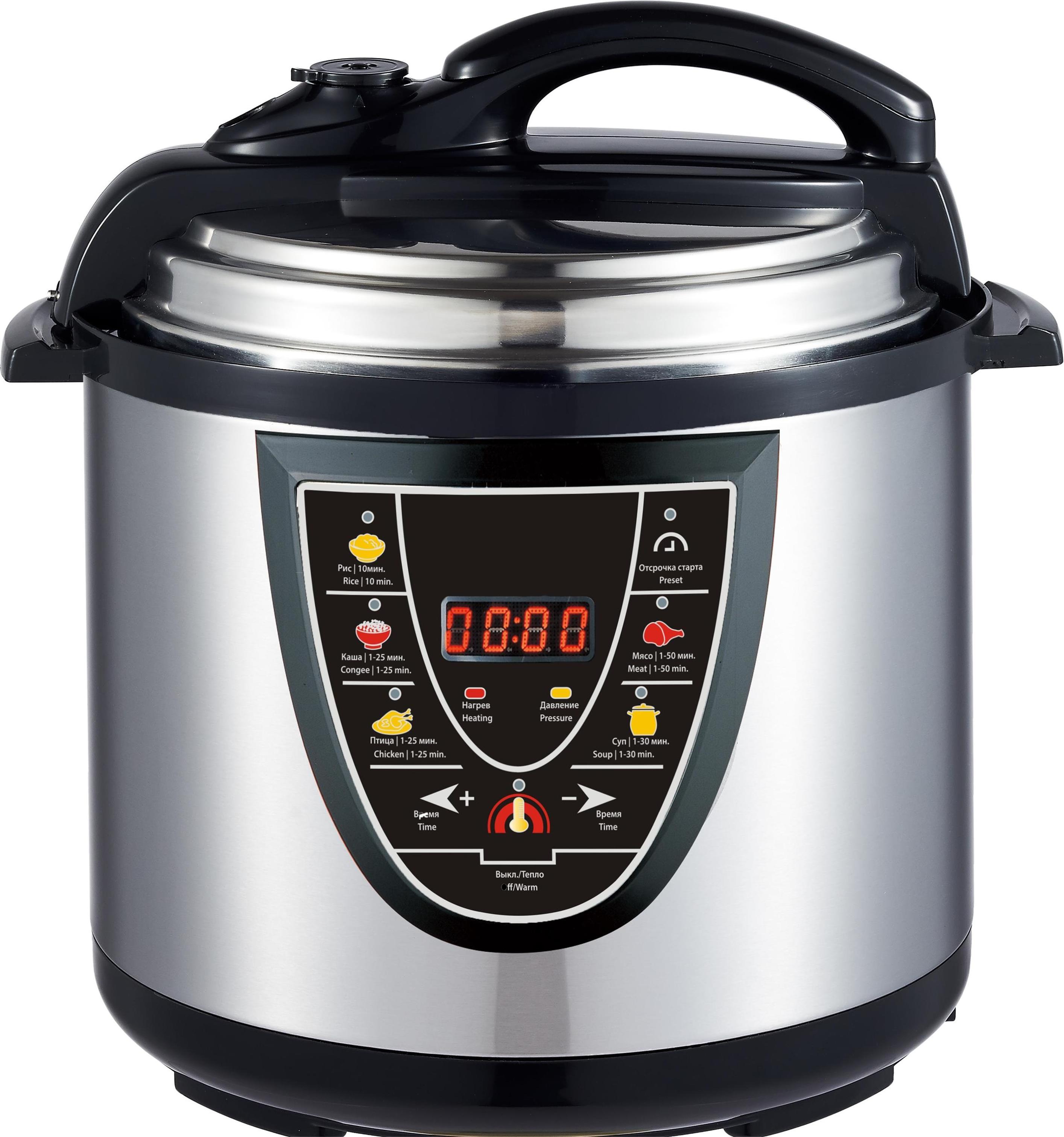 RTS Model No.ZPC06 10L 1600W multi function commercial pressure cooker