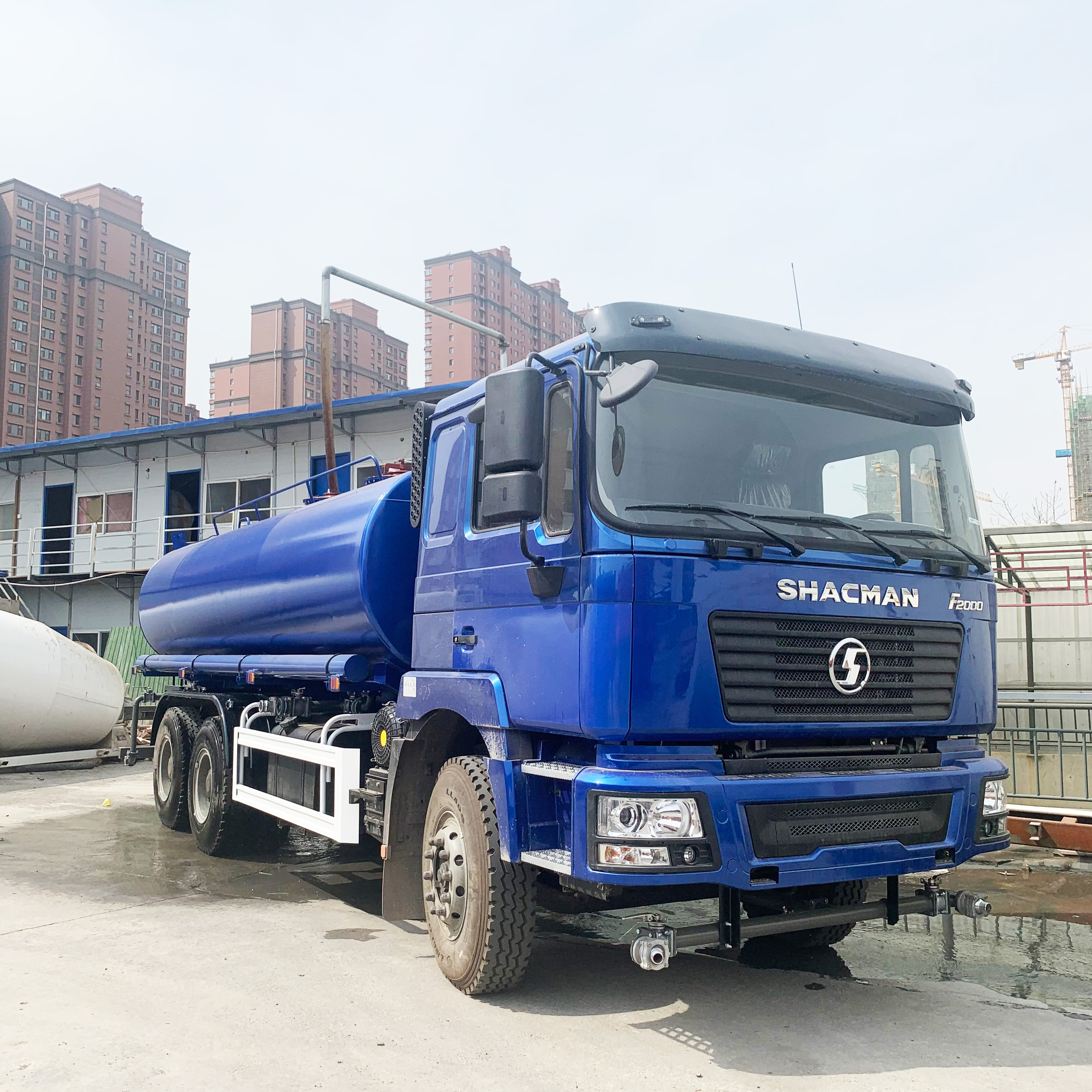 Cheap Price New Used Sprinkler Tank Truck Shacman Water Tanker Trucks For Drinking Water