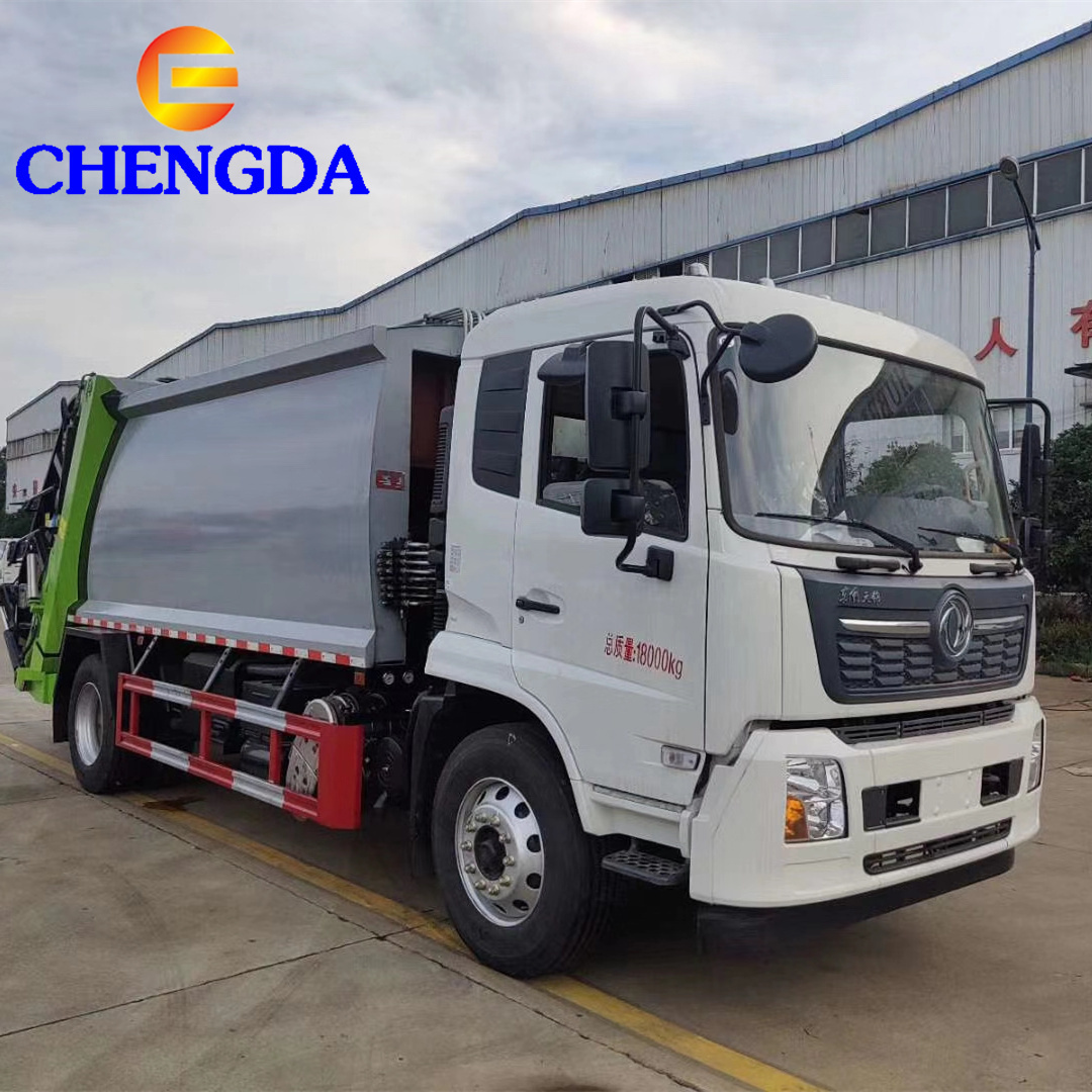 Brand New China 4x2 Waste Disposal Truck Garbage Compactor Truck For Sale