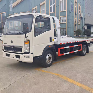 Brand New Cheap Prices Sinotruck Howo Light Duty 4X2 5 Ton Small Wreckers Beds Tow Trucks For Sale