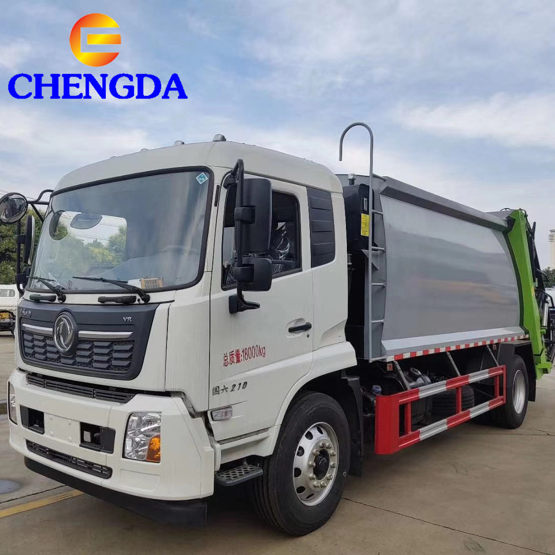 Brand New China 4x2 Waste Disposal Truck Garbage Compactor Truck For Sale